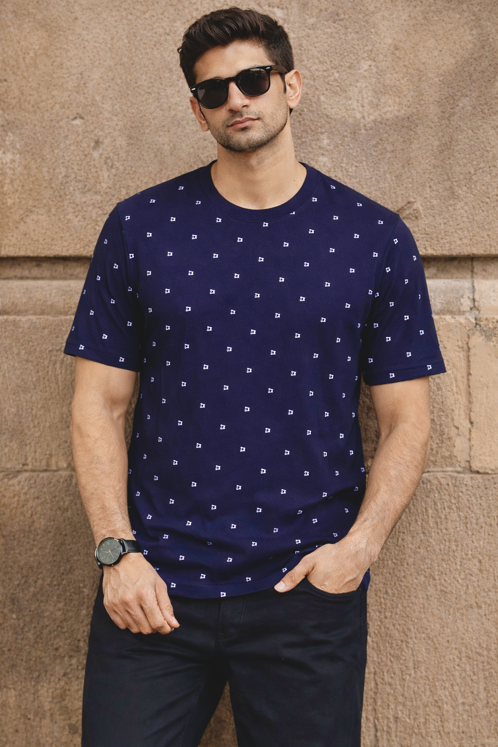 SM T shirt for Men Pure Soft Breathable Fabric with High quality print