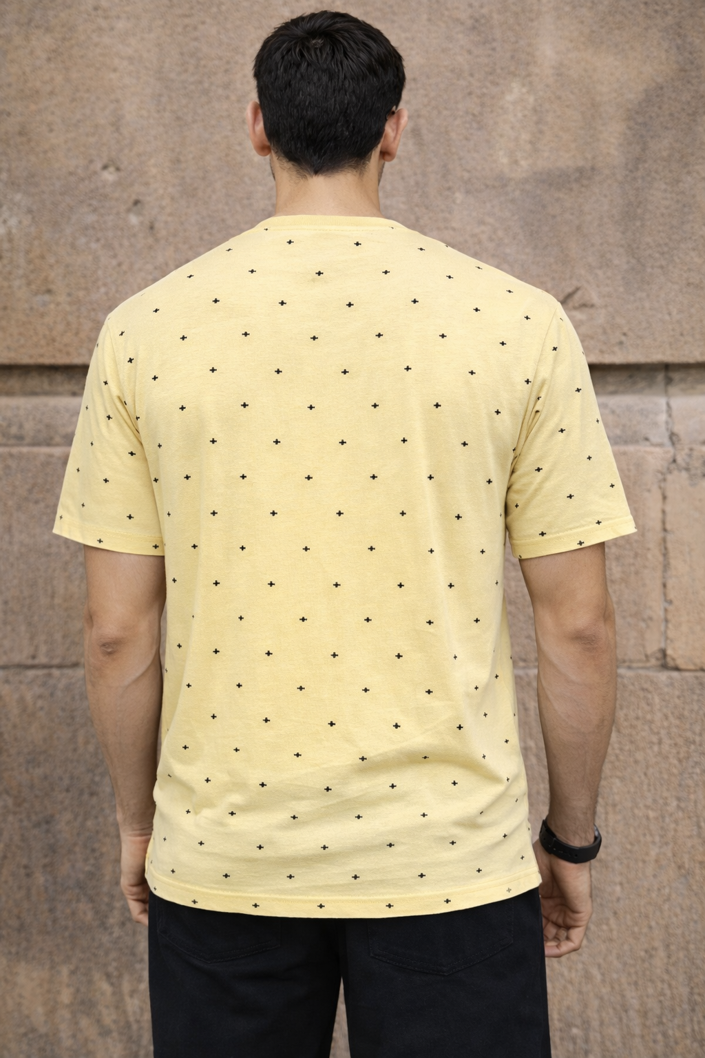 Yellow t shirt for Men 