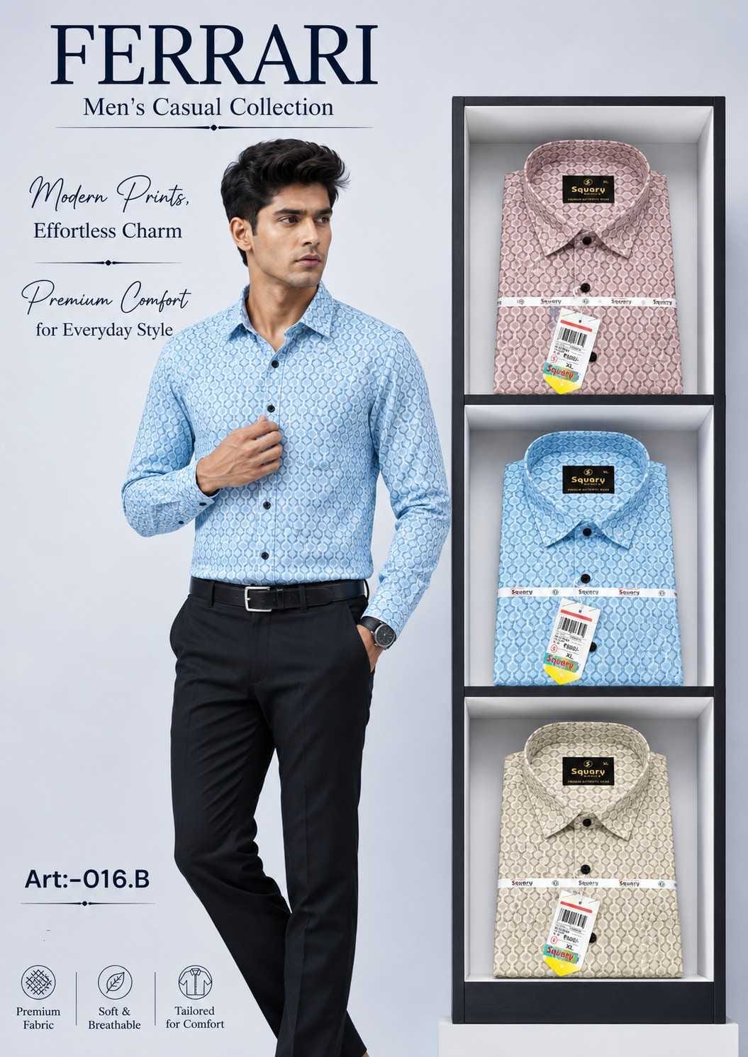 Mens Cool Full Sleeve Shirt 