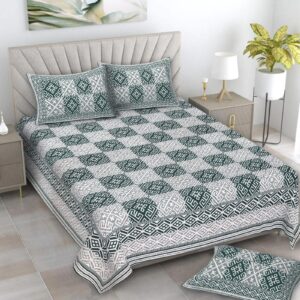Best Double Bedsheet With Pillow Cover looking nice