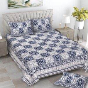 Best Double Bed sheet With Pillow Cover