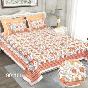 NEW Double Bedsheet With Pillow Cover